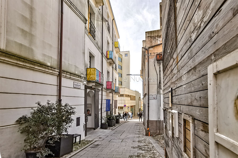 Nuoro, l’ingresso all’attuale Museo MAN (foto S.Novellu)