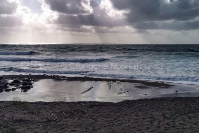 Panoramica del mare agitato (foto S.Novellu)