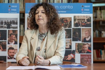La regista Valeria Mori Polimene (foto S.Novellu)
