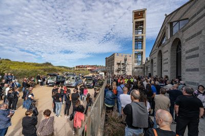 I funerali di Giusi Massetti, Martina e Francesco Gleboni (foto S.Novellu)