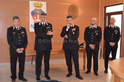 Nuove nomine al Comando Carabinieri (foto Nieddu)