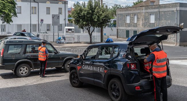 Orgosolo. Controlli dei Carabinieri (foto S.Novellu