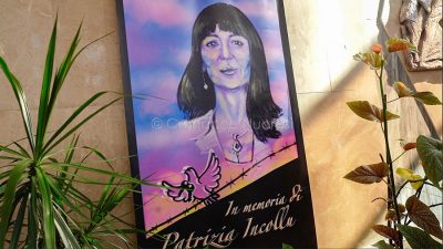 Patrizia Incollu in un ritratto a Badu 'e Carros