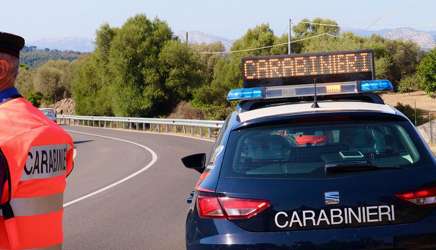 Strade del Nuorese al setaccio dei Carabinieri: 6 denunce per guida in stato di ebbrezza e sanzioni varie per 8200 euro