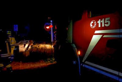 Il tratto ferroviario in cui è avvenuto l'incidente