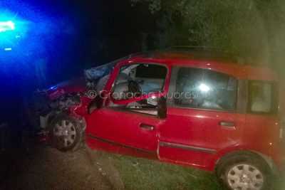 La Panda dopo l'incidente