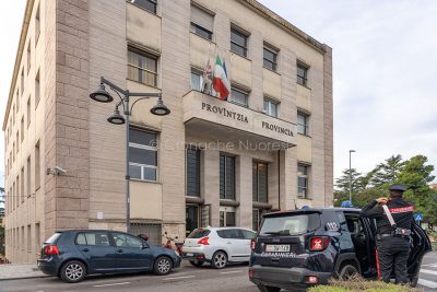 Nuoro. Edili in piazza (foto S.Novellu)