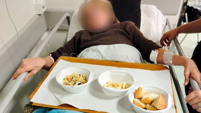 Paziente al pronto soccorso dell'ospedale San Francesco di Nuoro