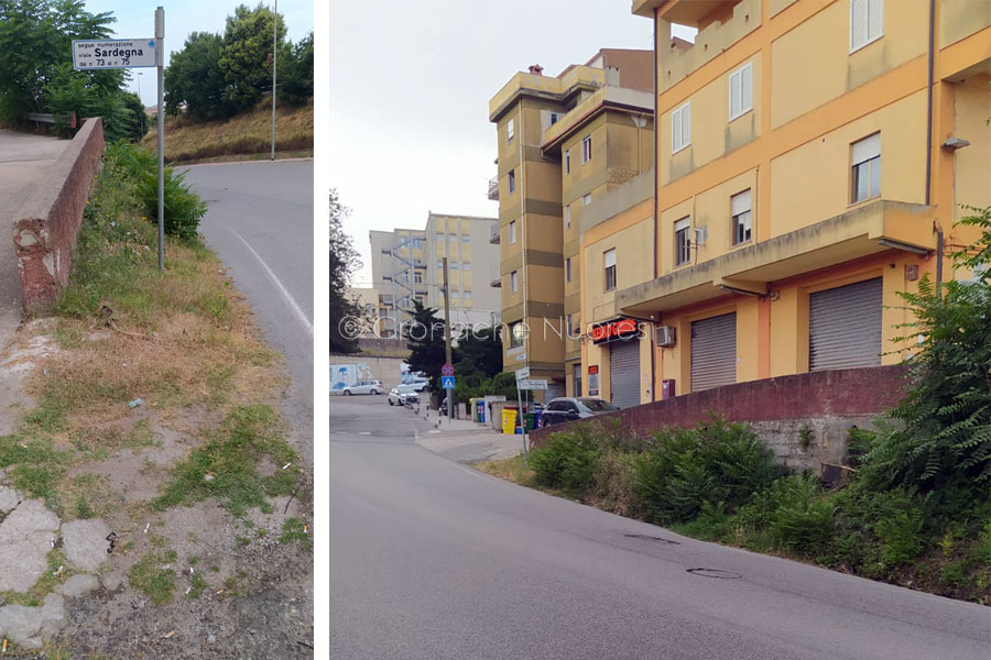 Viale Sardegna nel buio, senza marciapiede: cittadini esasperati lanciano l’allarme
