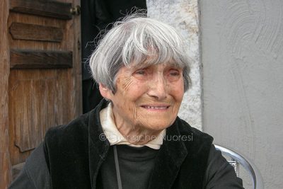 Un ritratto di Maria Lai (foto Sonia Meloni)