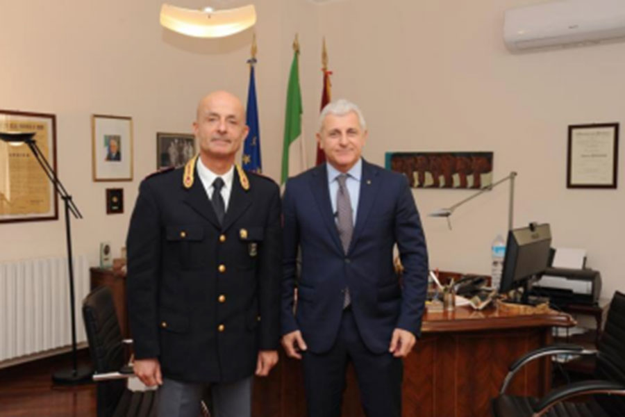 Il dott. Stefano Caleffi è il nuovo comandante della Polizia Stradale di Nuoro