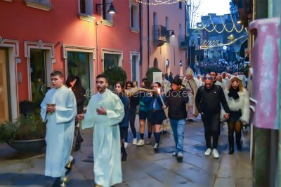 Giubileo 2025, processione al Corso (foto Nieddu)