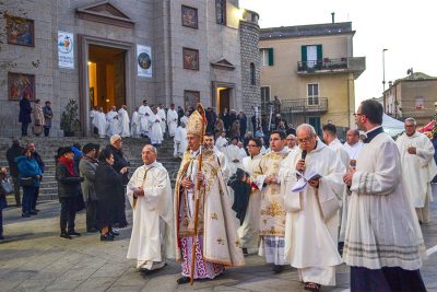 Giubileo 2025, processione alle Grazie (foto Nieddu)