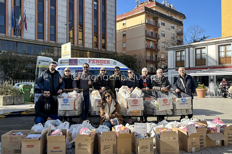 Natale di solidarietà a Nuoro: le ACLI portano un sorriso nelle case di 24 famiglie in difficoltà