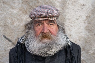 L'artista nuorese Graziano Salerno (foto S.Novellu)