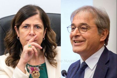 Alessandra Todde e Roberto Capelli