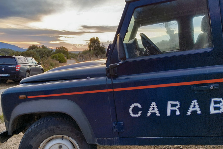 Orgosolo, sorpresi a caccia di cinghiali di notte con fucile rubato: due arresti e due denunce