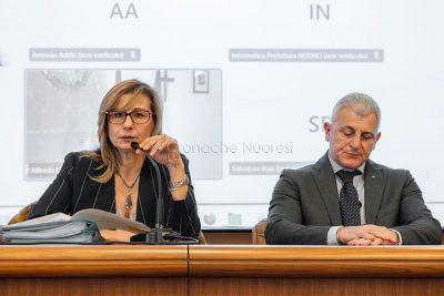 Il prefetto Nigro e il questore Polverino (foto S.Novellu)