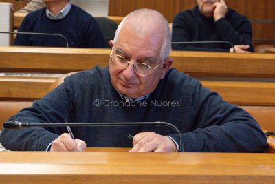 Il presidente di Abbanoa Giuseppe Sardu (foto S.Meloni)
