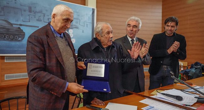 Il tributo all'ingegner Maccioni (foto S.Novellu)