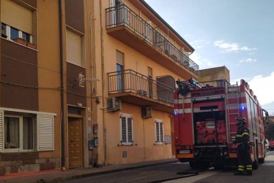 Incendio abitazione a Bosa