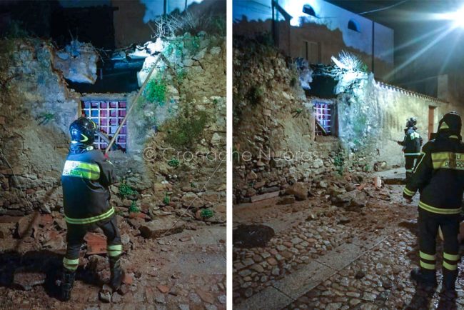 La casa oggetto del crollo a San Pietro