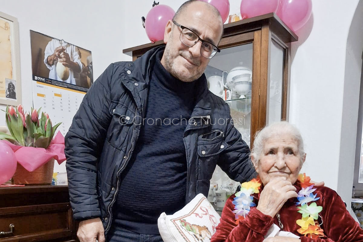 Maria Gusai, 102 anni di storia e resilienza: un esempio di vita nel cuore del Nuorese