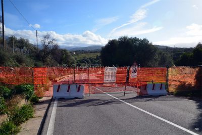 Oliena. Ponte di Badu 'e Chercu chiuso