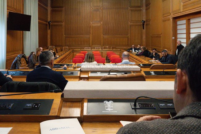 Vertice in Provincia sulla crisi idrica (foto S.Meloni)