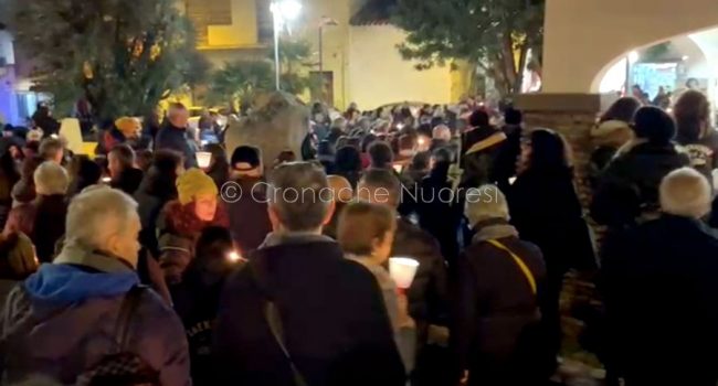 Fiaccolata a Siniscola