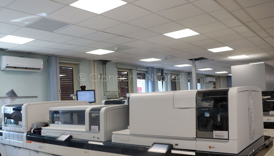 Nuoro. Il laboratorio analisi del San Francesco si rinnova: terminati i lavori di aggiornamento tecnologico