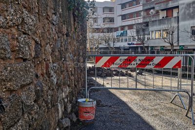 Nuoro, crollo all'oratorio del Carmelo