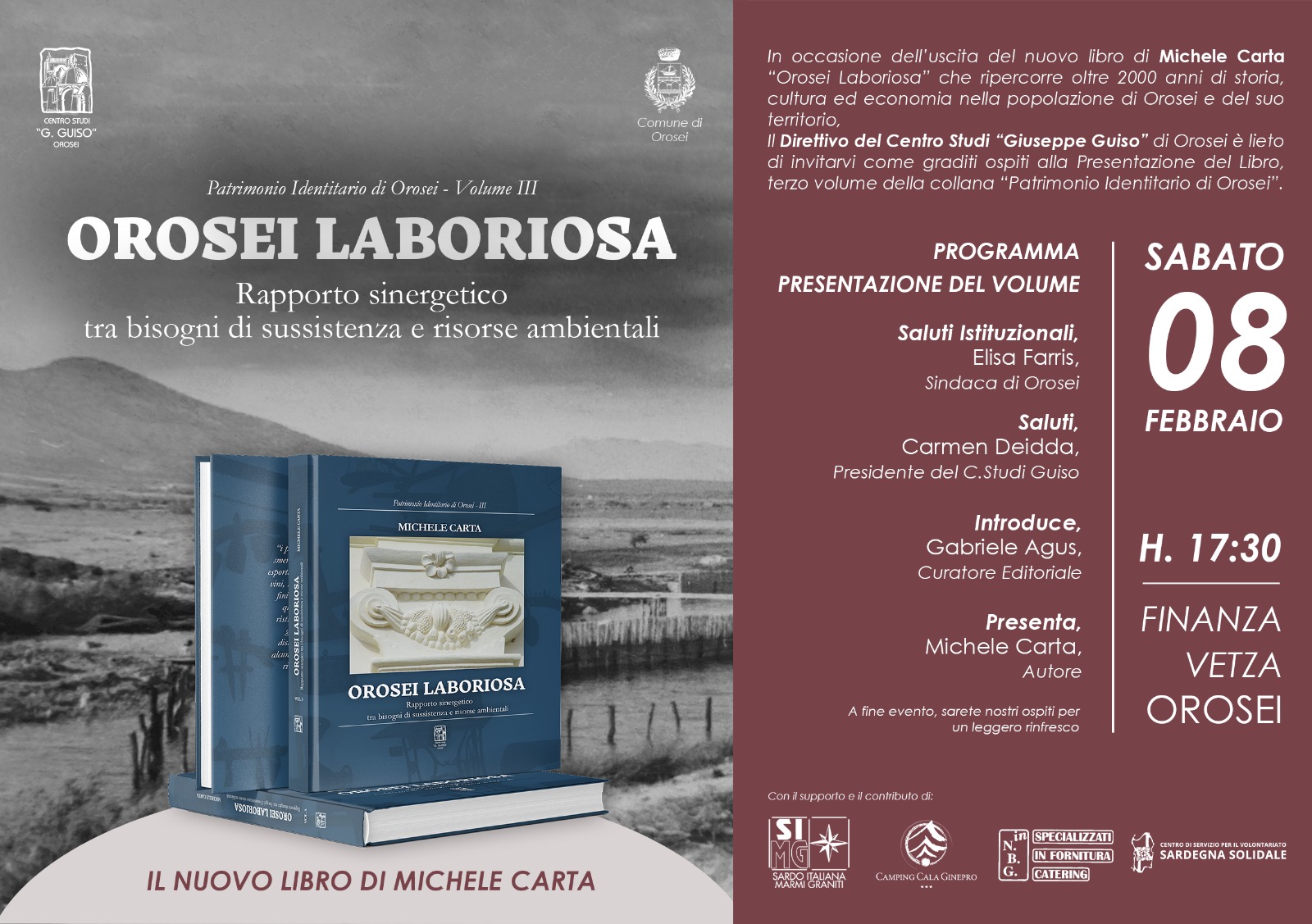 “Orosei Laboriosa”: Un viaggio tra mestieri e tradizioni nel nuovo libro di Michele Carta