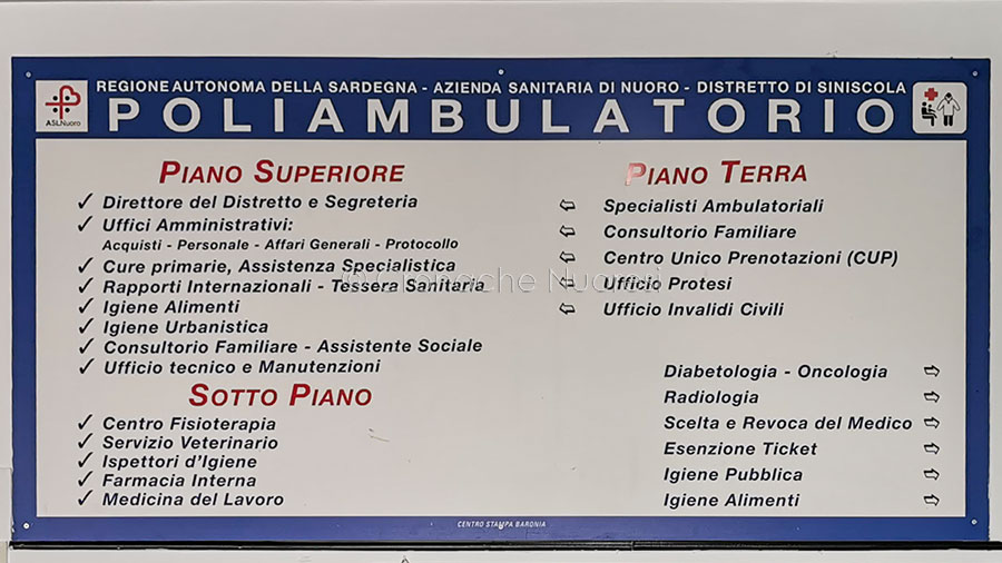 Sanità nel Baratro: chiude il consultorio di Siniscola 