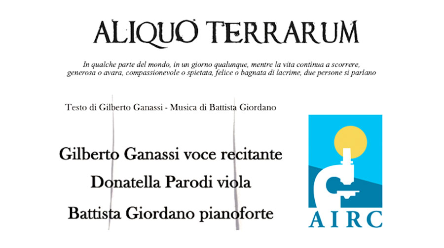 Nuoro. Note di Speranza: “Aliquo terrarum” per la lotta contro il cancro