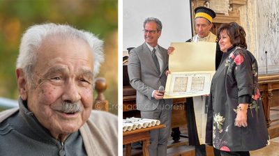 Conferimento dell'attestato di Alumnus speciale all'ing. Maccioni all'Universita' di Pisa