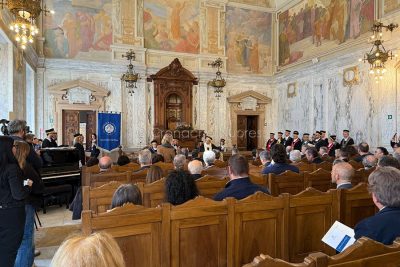 Conferimento dell'attestato di Alumnus speciale all'ing. Maccioni all'Universita' di Pisa