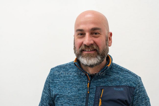 Il sindaco di Mamoiada Luciano Barone (foto S.Novellu)