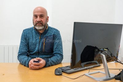 Il sindaco di Mamoiada Luciano Barone (foto S.Novellu)