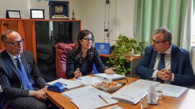 Nuoro, Todde, Cani e Meloni a Confindustria