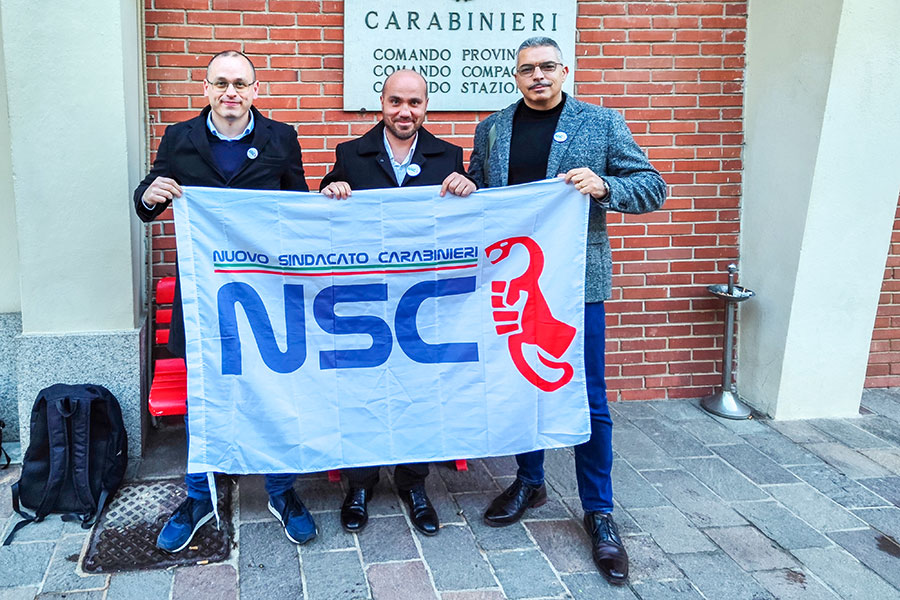 Il Nuovo Sindacato Carabinieri Sardegna in visita ai reparti di Nuoro e Bono