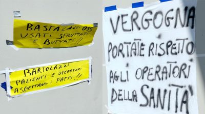 Protesta OSS Cagliari