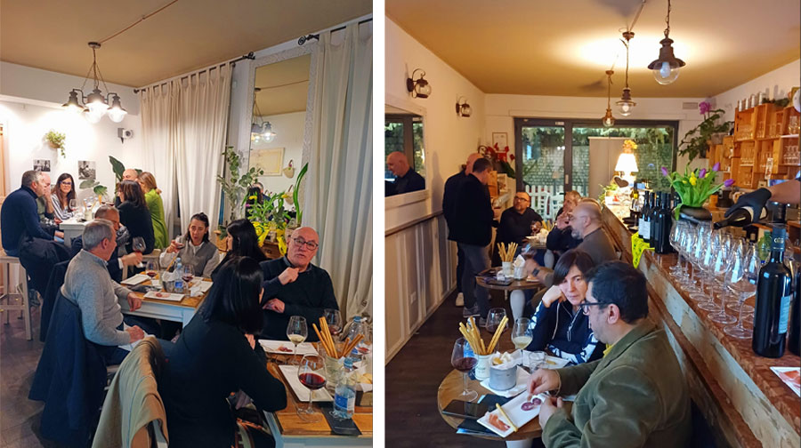 Racconti Campagna Amica al Wine bar Capriccio