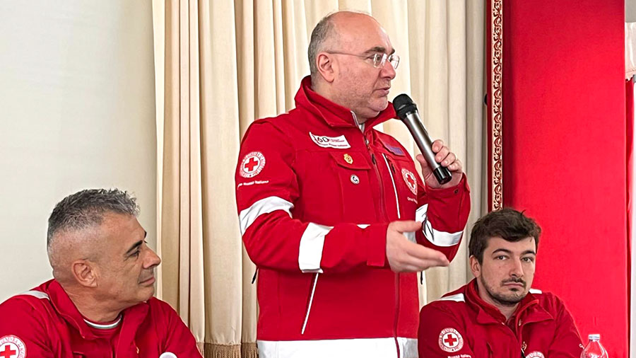 Croce Rossa Italiana: in Sardegna il presidente nazionale Rosario Valastro