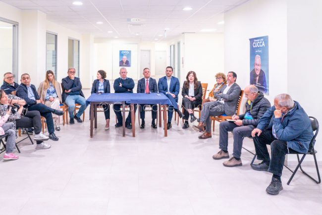 Giuseppe Luigi Cucca candidato sindaco Nuoro (foto S.Novellu)