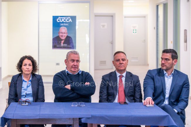 Giuseppe Luigi Cucca candidato sindaco Nuoro (foto S.Novellu)
