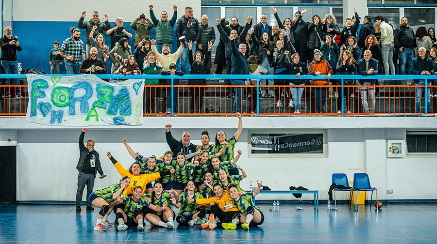 Pallamano femminile Serie A2: il derby Città del Redentore – HAC infiamma la Polivalente