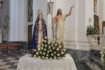 La cattedrale di Nuoro pronta per la veglia (foto S.Meloni)