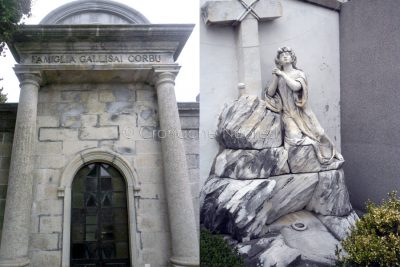 Le tombe di Francesco Gallisai e Salvatore Pirisi Siotto