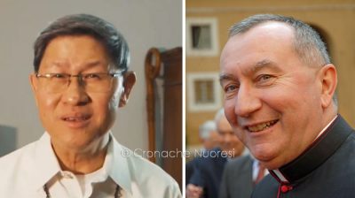 Luis Antonio Tagle e Pietro Parolin